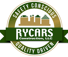 RYCARS Construction LLC Safety Conscious Quality Driven Logo